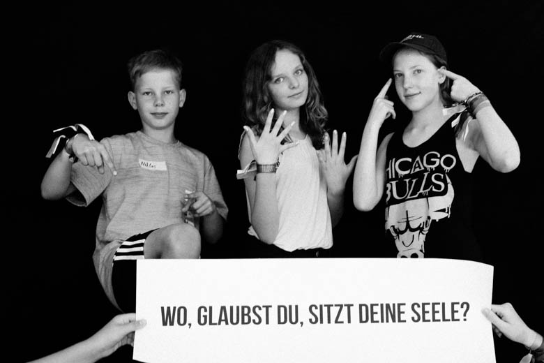 Wo, glaubst du, sitzt deine Seele?