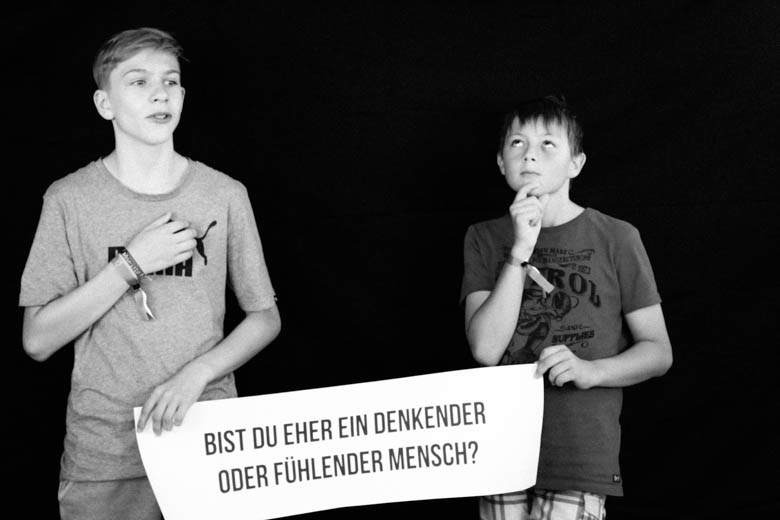 Bist du eher eine denkender oder ein fühlender Mensch?