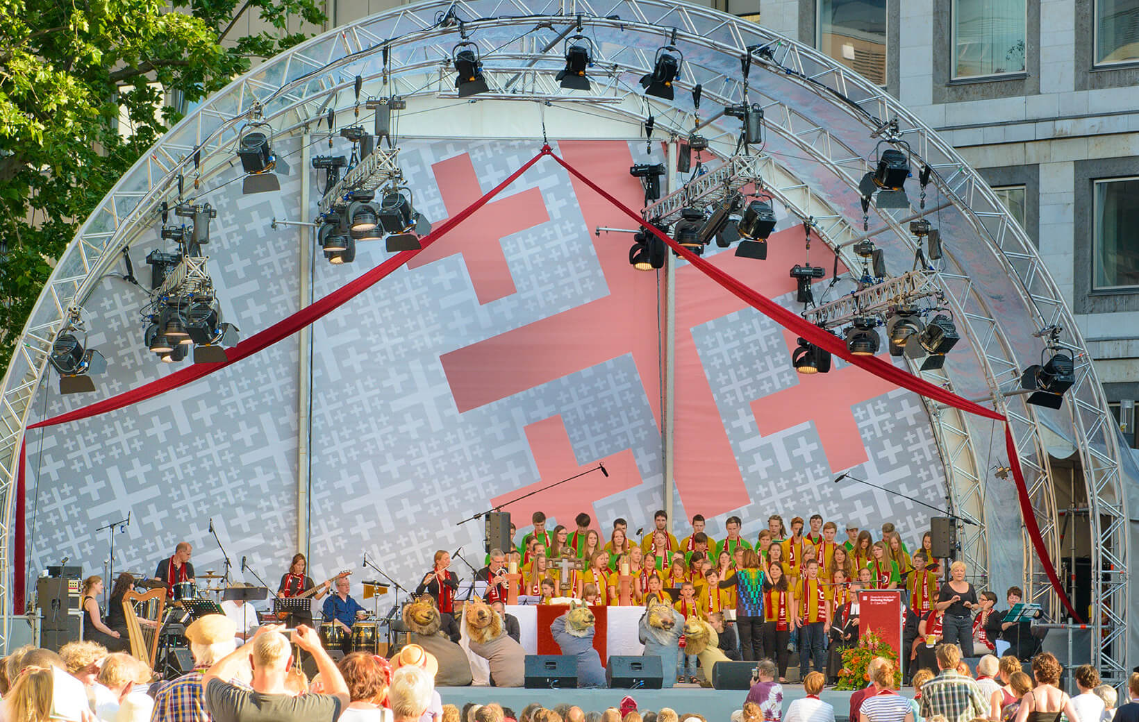 Raus gehen: Openair-Gottesdienst